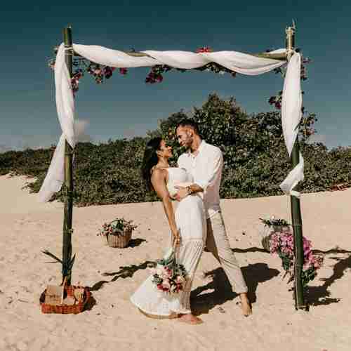 A Simple Beach Wedding Dream - Just for Us!