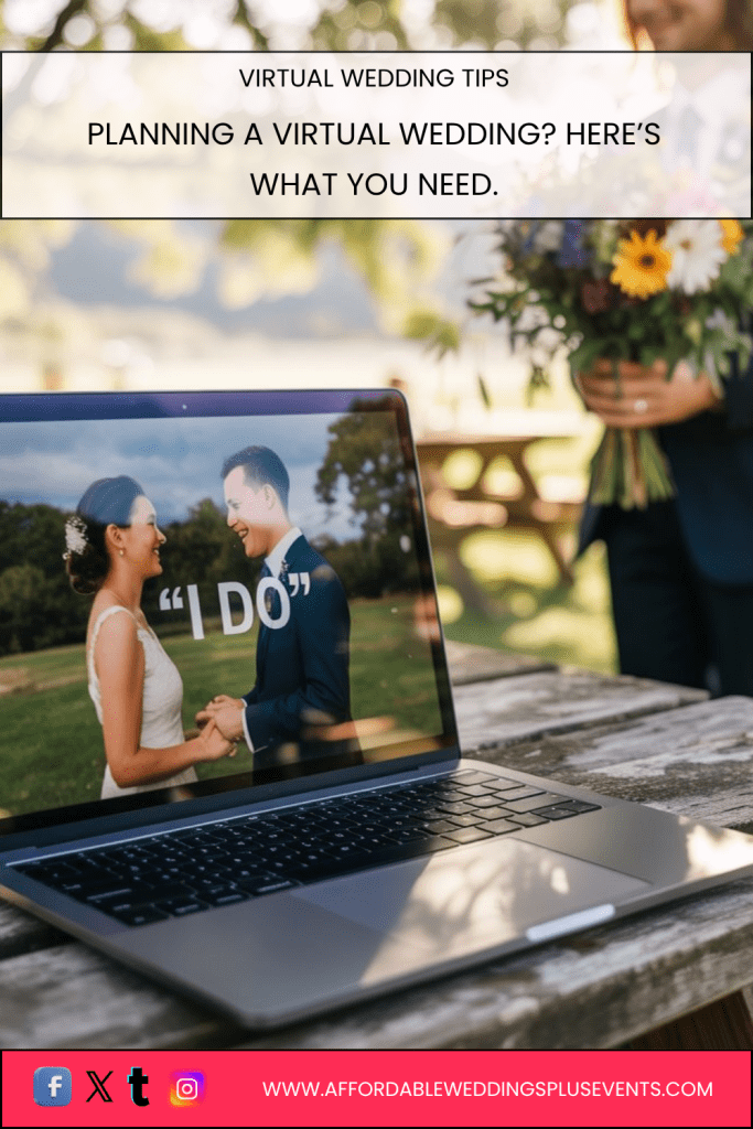 Planning a Virtual Wedding? Here's Everything You Need to Know