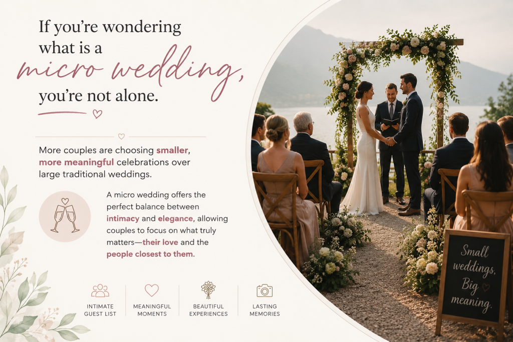 What Is a Micro Wedding? Here's Everything You Need to Know About This Rising Trend