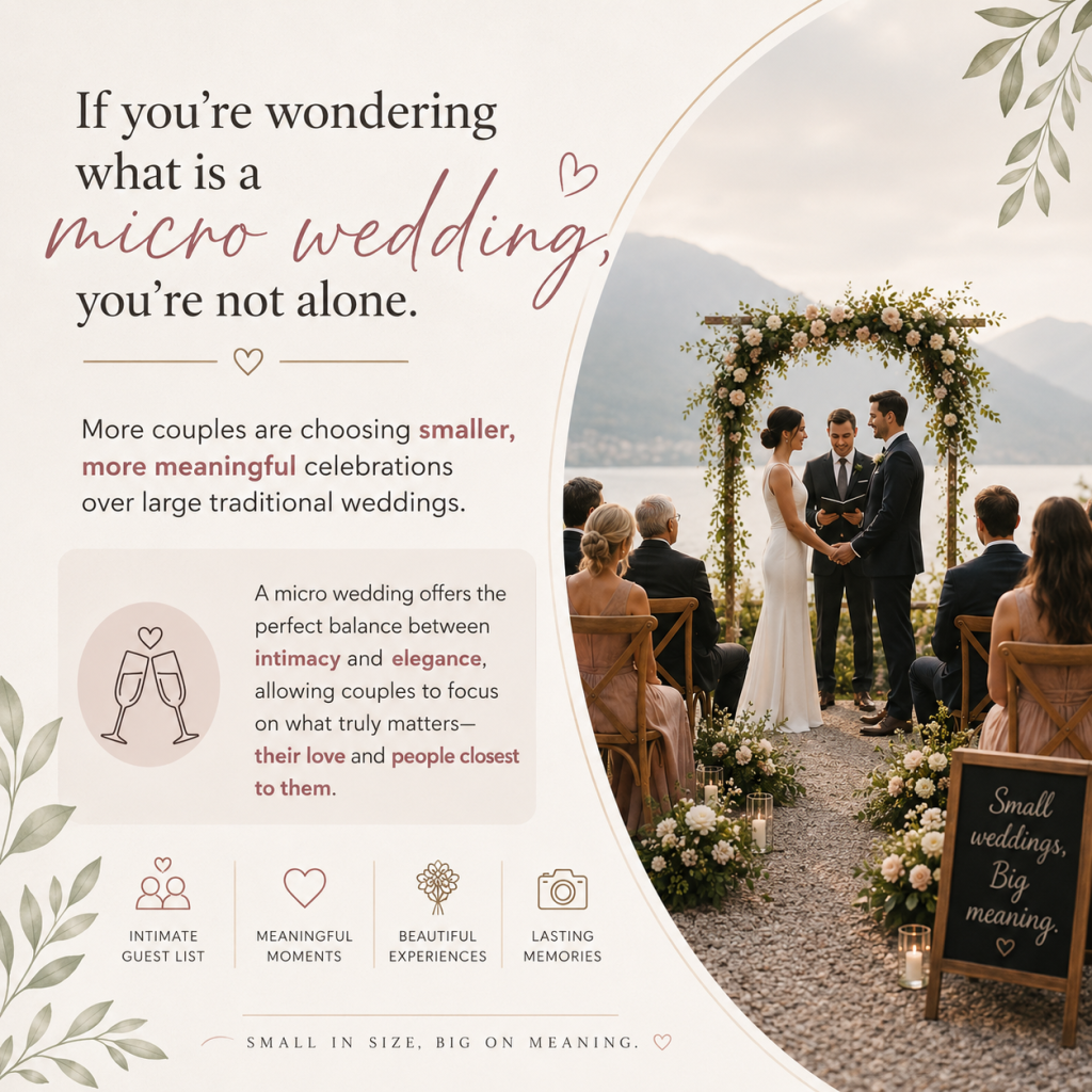 What Is a Micro Wedding? Here's Everything You Need to Know About This Rising Trend