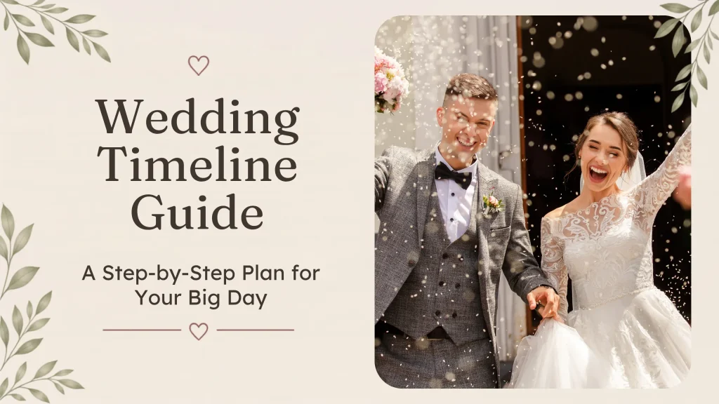 Wedding Timeline Guide: A Step-by-Step Plan for Your Big Day