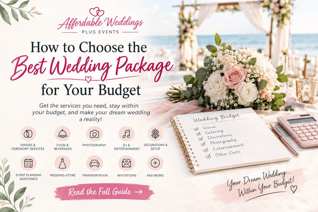 How to Choose the Best Wedding Package for Your Budget