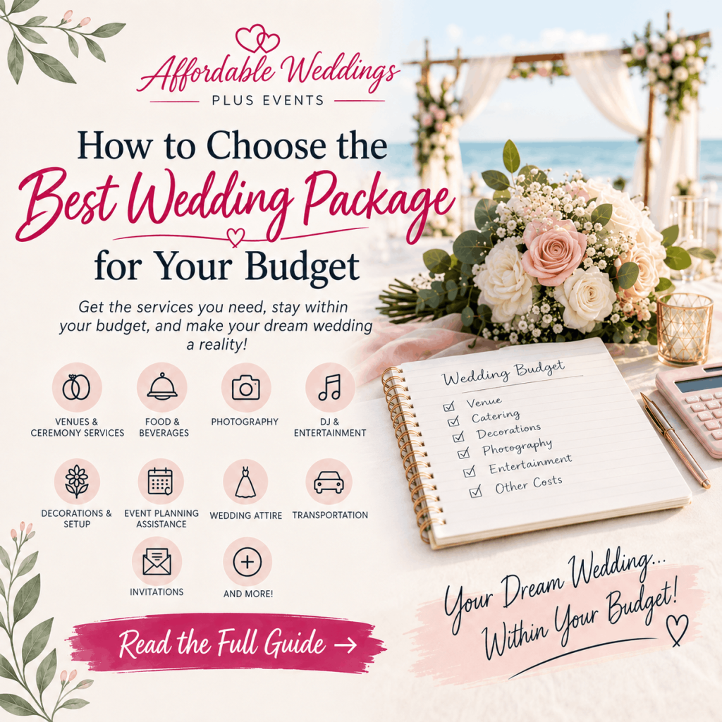 How to Choose the Best Wedding Package for Your Budget